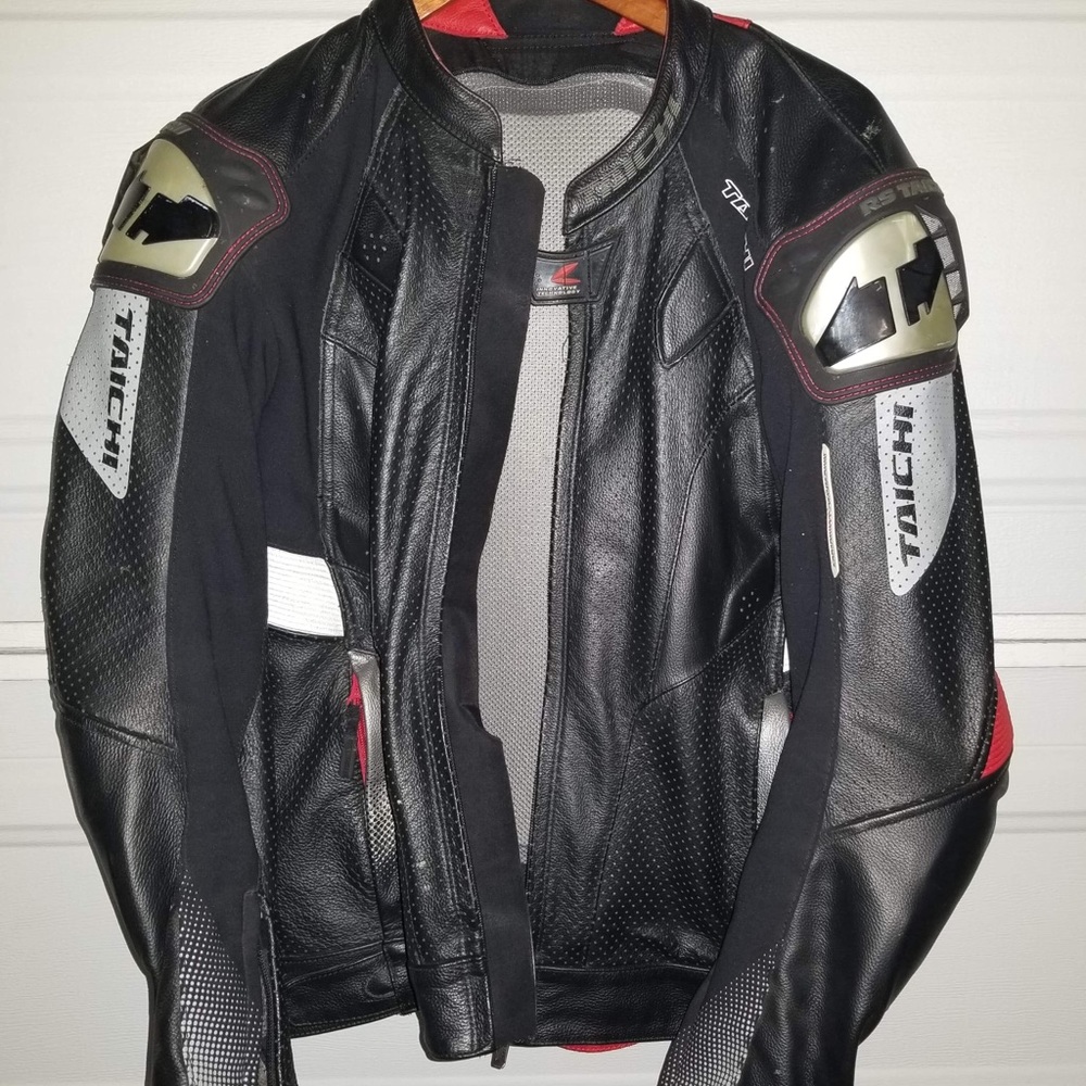 RSJ825 Taichi GMX MOTION VENTED LEATHER JACKET